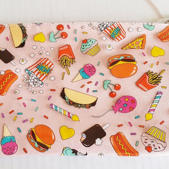 KATY PERRY Make Up Bag Purse NWT RARE Hard To Find Long OOP Cute & Fun - Picture 2 of 3